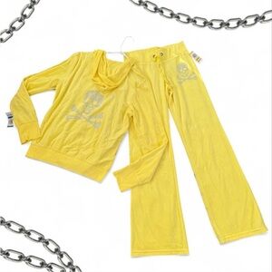 Deadstock Jenni by Jennifer Moore • Crystal Skull Lounge Set 🍋